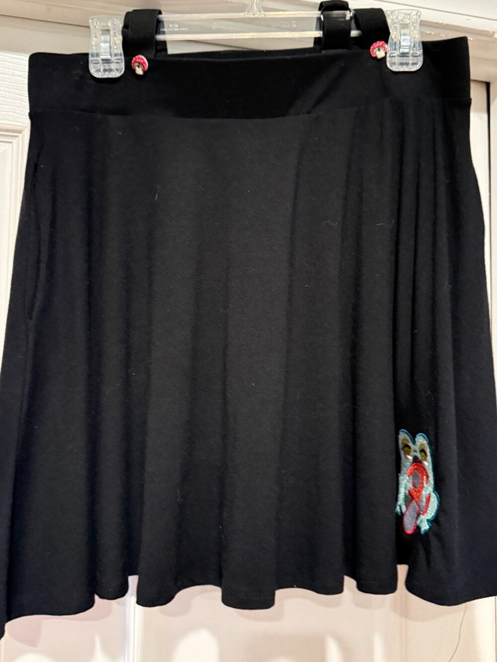 Frog & Mushroom Suspender Skirt
